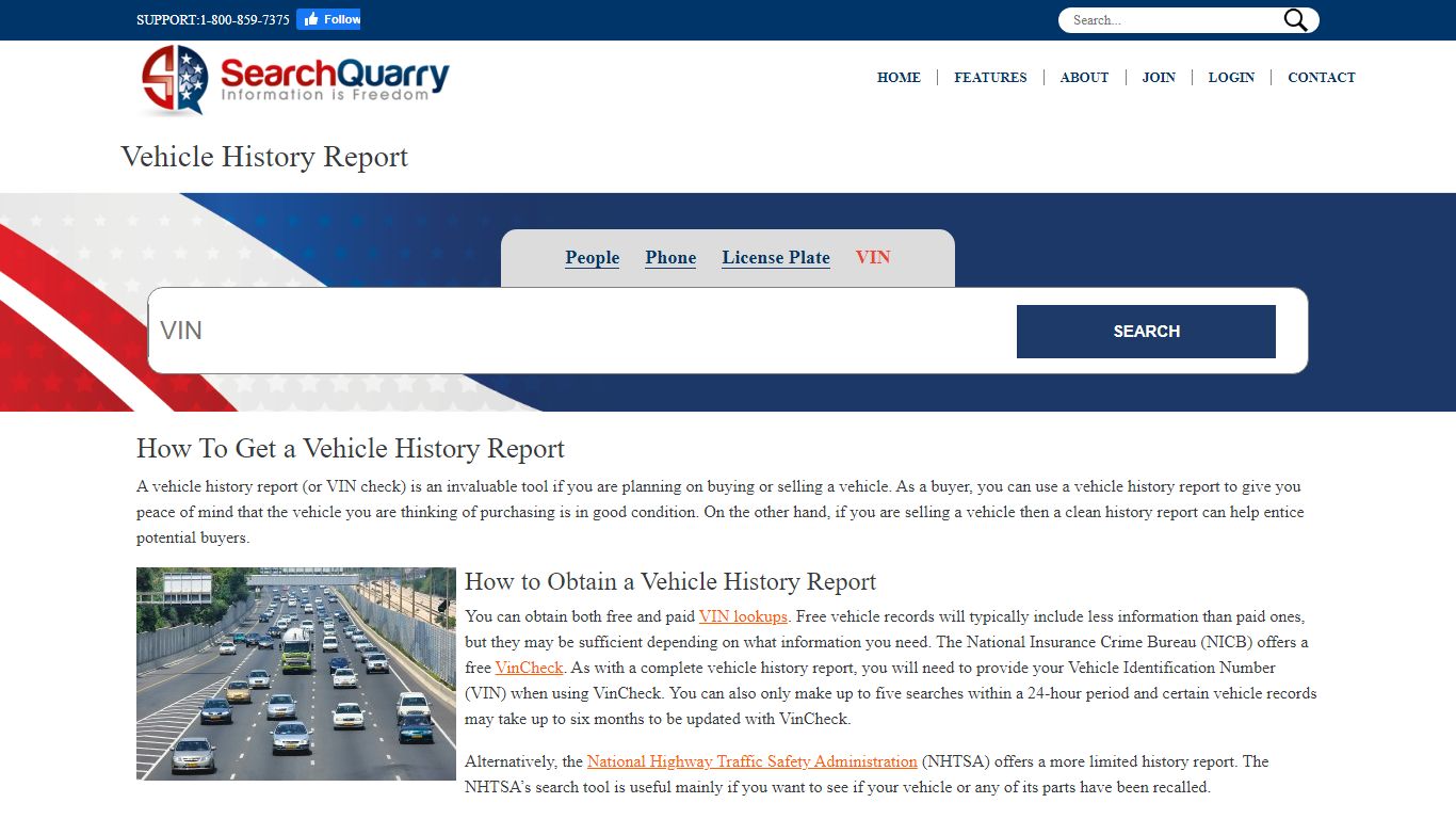 Free VIN Check and Vehicle History Report. Find Accident History & More